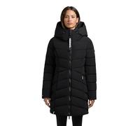 khujo Dier Damen Wintermantel Steppmantel Winterjacke Kurzmantel Steppjacke (DE/NL/SE/PL, Alphanumerisch, S, Regular, Regular, 200 BLACK)