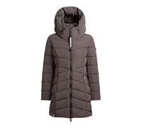 khujo DIER Damen Wintermantel Steppmantel Winterjacke Mantel (DE/NL/SE/PL, Alphanumerisch, S, Regular, Regular, 232GRAPHITE-GREY)