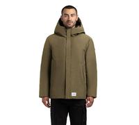 Winterjacke KHUJO "Etian", Damen, Gr. S (48), grün, Obermaterial: 100% Polyester; Innenfutter: 100% Nylon; Wattierung: 100% Polyester, gerade Po-bedeckend, hoch geschlossener Ausschnitt, Ärmel ohne Är