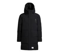 Steppmantel KHUJO "MORSE2", Herren, Gr. XL, schwarz, 100% Polyester, unifarben, loose fit, eingesetzt elastischer Bund, Mäntel (46315932-XL) schwarz