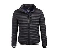 khujo Herren Steppjacke Elian warm gefütterte Daunenjacke mit verstaubarer Kapuze im Stehkragen