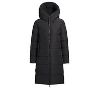 Steppmantel KHUJO "JILIAS5", Damen, Gr. S, schwarz, 100% Polyester, unifarben, regular fit, Langarm eingesetzt elastischer Bund, Mäntel (63525404-S) schwarz