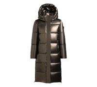 Khujo Rachel Shiny - Damen Steppmantel cane brown M