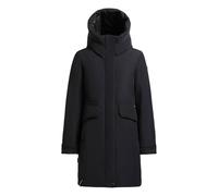 Kurzmantel KHUJO "SINA", Damen, Gr. S, port blau, 100% Polyester, unifarben, eingesetzt elastischer Bund mit Druckknopf, Mäntel (44275866-S) port blau