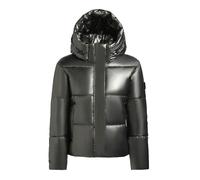 Steppjacke KHUJO "Devina Shiny-YM" Gr. M (38), grau (mittelgrau) Damen Jacken (40610642-M) mittelgrau