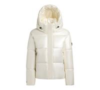 Steppjacke KHUJO "Devina Shiny-YM" Gr. M (38), weiß (offwhite) Damen Jacken (13201468-M) offwhite