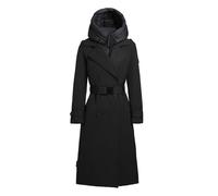Khujo Trenchcoat Damen schwarz, XL