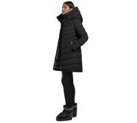 khujo Tuhani4 Damen Wintermantel Steppmantel Mantel Winterjacke (DE/NL/SE/PL, Alphanumerisch, S, Regular, Regular, BLACK)