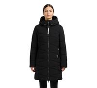 khujo Regular Fit Steppmantel mit Kunstfellbesatz Modell 'AKKIE' in Anthrazit, Größe XL