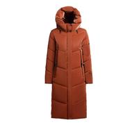 Wintermantel KHUJO "Pulset Shiny", Damen, Gr. XL (42), sandstein, Obermaterial: 100% Polyester, Innenfutter: 100% Polyester, Wattierung: 100% Polyester, Ärmelfutter: 100% Polyester, gerade knieumspiel
