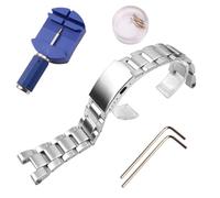 KHZBS Ersatz-Uhrenarmbänder aus Edelstahl, passend für Casio G Shock GST-B100, GST-210, GST-S300, GST-S110, GST-S100, Uhrenarmband