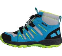 McKinley Sonnenberg Mid II AQX Jr. Wanderstiefel Jungen blau/lime Schuhgröße 38