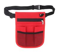 KiBcsLic Gürteltasche, Still Hüfttasche mit Mehreren Fächern, Professionelle Hüfttasche für Apotheker, Inklusive Schere Und,