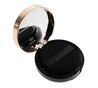 KiBcsLic Leerer, Luxuriöser Puff Box Behälter Make Up Koffer Tragbar, a