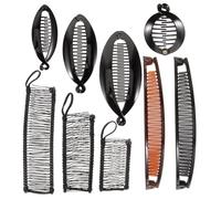KICHOUSE Bananen Haarspangen Elegantes Haaraccessoire aus Metall 6 Stück pack Wiederverwendbar und Rutschfest Zufällige Farbe für Frauen bei und Anderen Anlässen