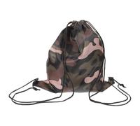 Kichvoe 2 Stück pack Kordelzugbeutel Camouflage aus Reißfestem Polyester Geräumige Turnbeutel für Fitness Wandern und Sport