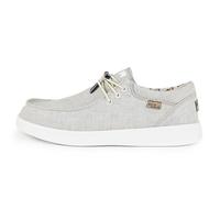 Kickback Haven Herren Slip-On Loafer im Sneaker Stil - Casual Schuhe aus Canvas, Leinen oder Stretch-Mesh mit elastischen Schnürsenkeln - Bequem und stilvoll für den Sommeralltag