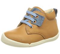 Kickers Baby-Jungen Wazzap Oxford-Schuh, Camel Blau, 18 EU