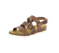 KICKERS Damen Kick Alana Flache Sandale, Hellbraun, 36 EU