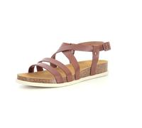 KICKERS Damen Kick-Alice Flache Sandale, braun, 40 EU