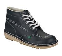 Kickers Damen Kick Hi' Kurzschaft Stiefel, Blau (Dark Blue/White), 41 EU