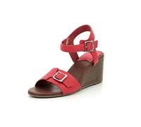 KICKERS Damen Kick Vodou Sandale mit Absatz, rot, 40 EU