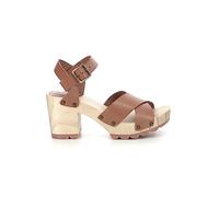 KICKERS Damen Kick Wise Sandale mit Absatz, Camel, 36 EU