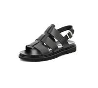 KicKers® Leder Sandalen, schwarz, 39 Schwarz