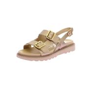 Kickers Damen Neosummer Flache Sandale, Gold, 36 EU