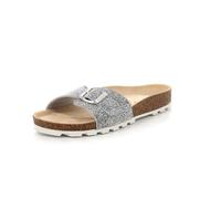 Kickers Damen Tritt Eyra Flipflop, Weißer schwarzer Aufdruck, 41 EU