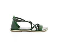 Kickers Divague 609430-50 8 Damen Nu-Pied Schwarz glatt, Grün - D5y Green White - Größe: 40 EU