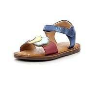 KICKERS Jungen Mädchen Dyastar Sandale, Marine Metal Multico, 34 EU