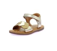 Kickers Dyastar, Sandalen für Mädchen, gold, 21 EU
