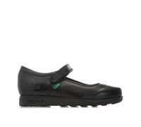 Kickers Fragma Pop Lederschuhe für Mädchen in Schwarz EU 18,5 / UK 2,5