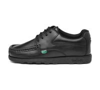 Kickers Herren Schnürschuhe Fragma, Derbys aus Leder, für Jungen, schwarz - Schwarz (Schwarz) - Größe: 36