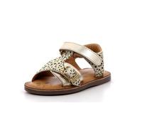 KICKERS Jungen Mädchen Diazz Sandale, Gold, 22 EU