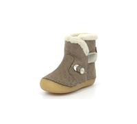 Kickers Jungen Mädchen So Windy Stiefelette, Taupe, Gold Fantasie, 22 EU