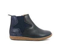 Kickers Jungen Mädchen Vermillon Stiefelette, Metallische Marine, 24 EU