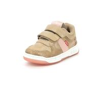 Kickers Jungen Unisex Kinder Kalido Sneaker, Beige Rosa Glitter, 25 EU