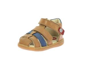 KICKERS Jungen Unisex Kinder Kick Pod Sandale, Camel Marine, 20 EU