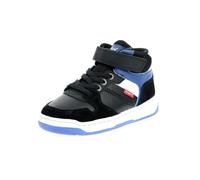 Kickers Jungen Unisex Kinder Kickado Sneaker, Blau/Schwarz, 24 EU