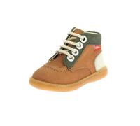 KICKERS Jungen Unisex Kinder KICKICONIC Stiefelette, Camel Beige, 25 EU