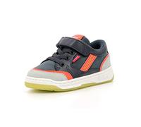 Kickers Jungen Unisex Kinder Kouic Sneaker, Marineblau Grau Orange, 21 EU