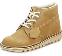 Kickers Kick Hi Damen Braun/Natural Nubuck Stiefel-UK 4 / EU 37