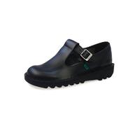 Kickers Kick Lo Aztec, Damen Schnürhalbschuhe, Schwarz (Black/black), 37 EU, Schwarz (Black/Black)