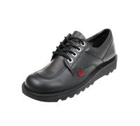 Kickers Kick Lo Core, Jungen SchnürHalbschuhe, Schwarz, 38 EU
