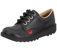 Kickers Kick Lo Core, Jungen SchnürHalbschuhe, Schwarz, 39 EU