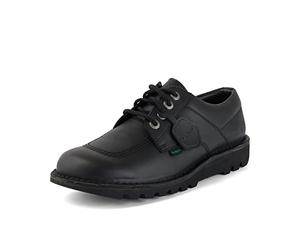 Kickers Kick Lo Vegan Synthetic, Derby Schnürhalbschuhe, Black,