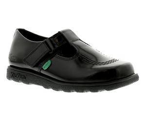 Kickers Kids T Bar Moc Toe Schuhe EU 18 / UK 2