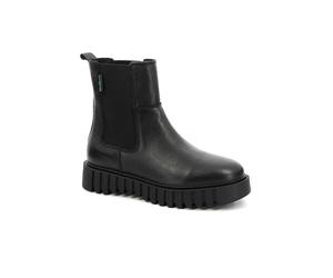 Kickers Leder-Chelsea-Boots "Kick Favorite" in Schwarz - Größe 38 | Stiefeletten